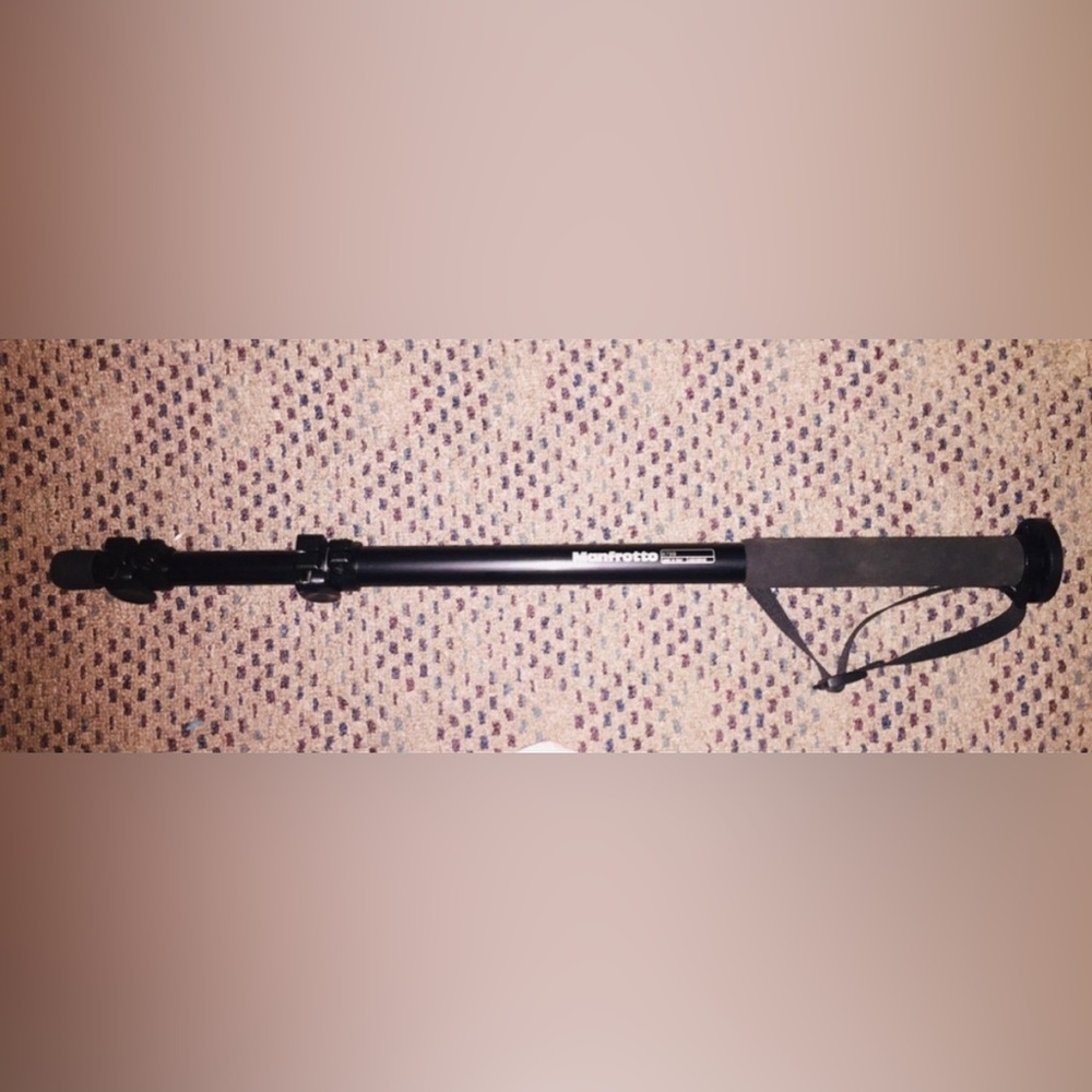 Black Manfrotto Monopod
